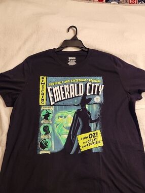 Emerald City Graphic Tee - Black Size 3XL